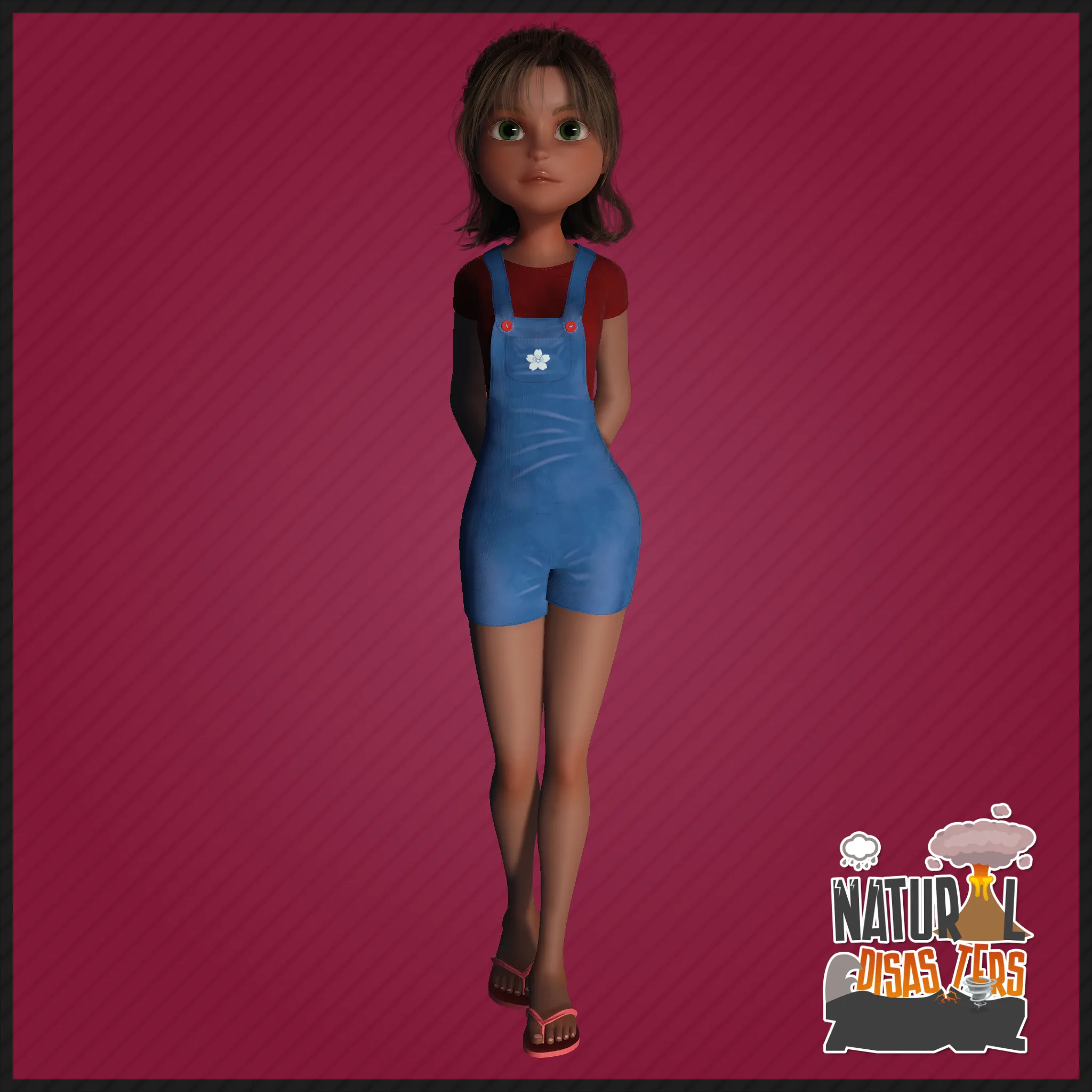 Isabella - 3d Character - Natural Disasters