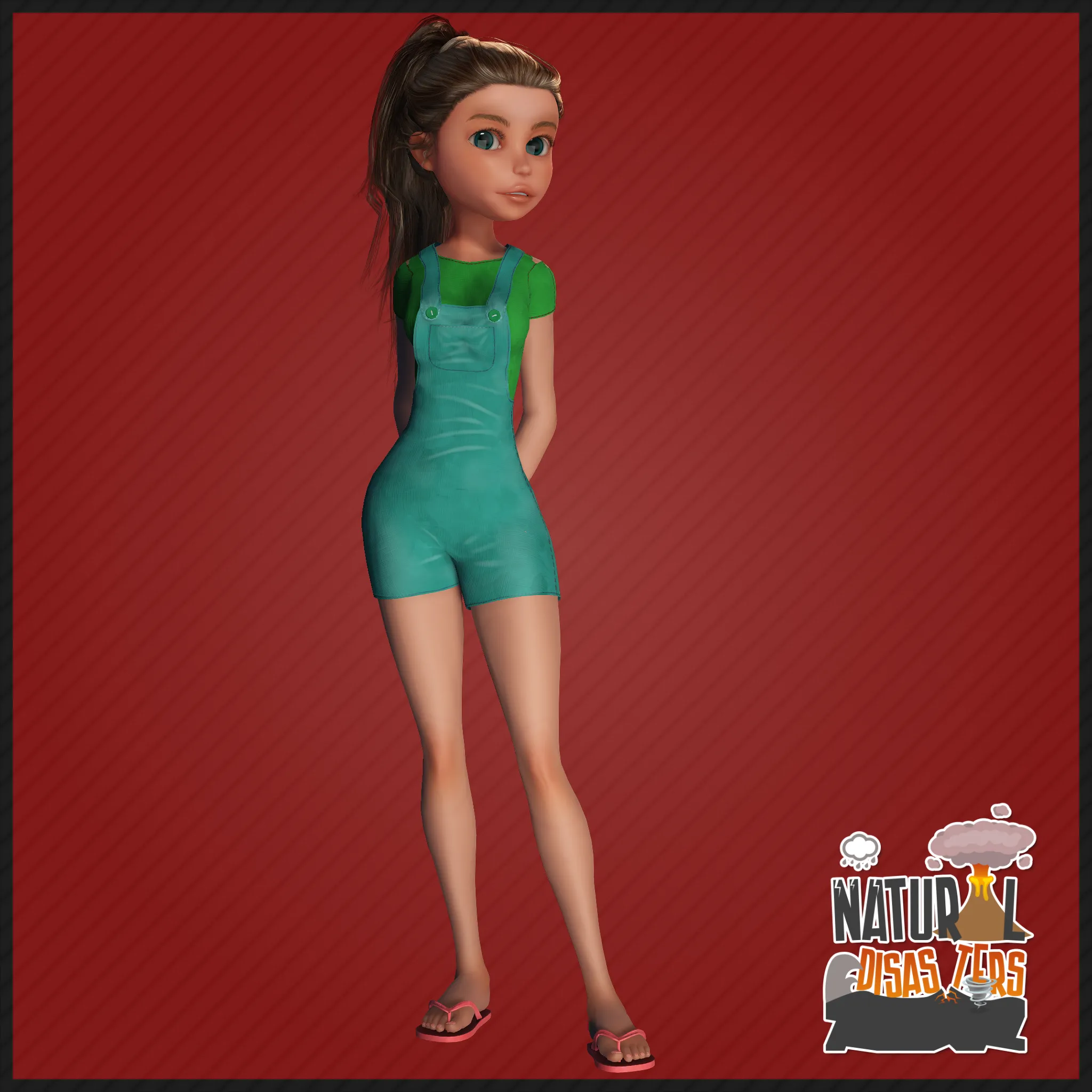 Isabella - 3d Character - Natural Disasters