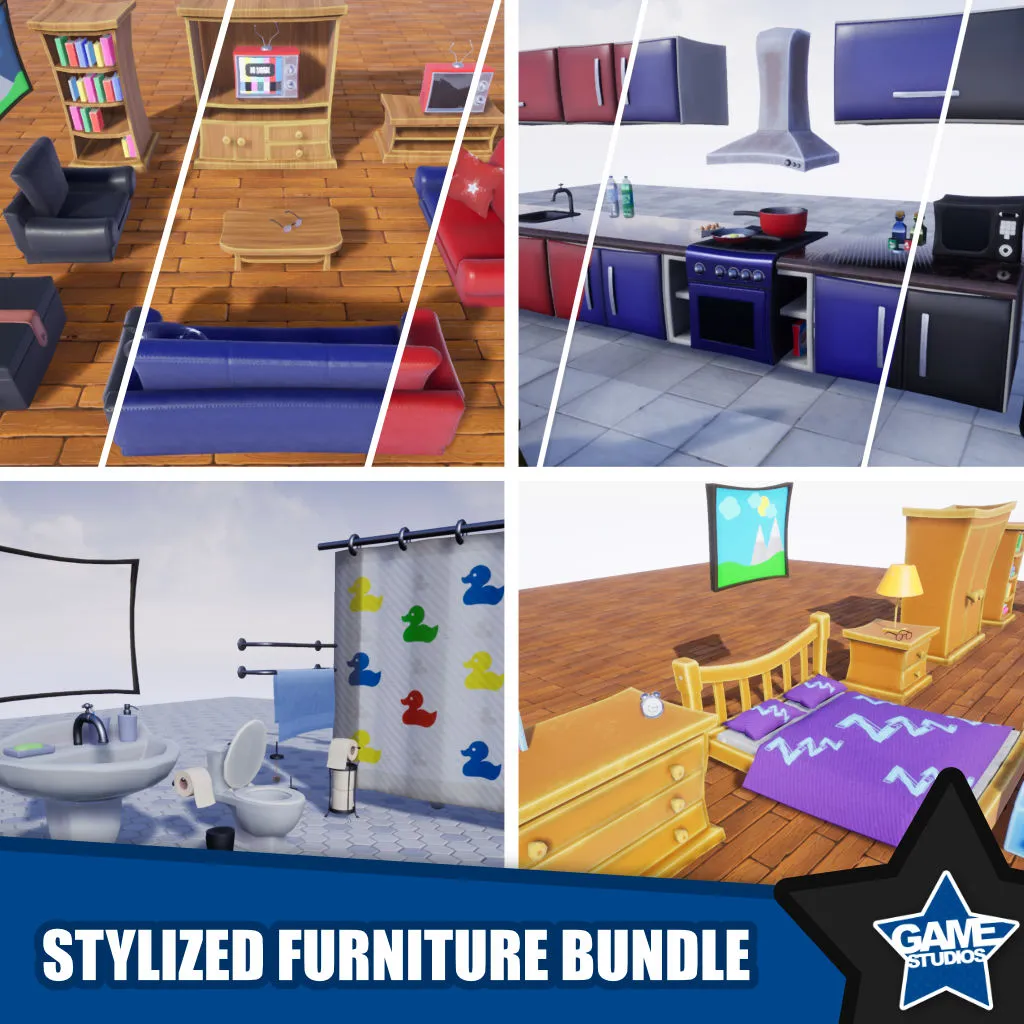 Stylized Furniture Bundle