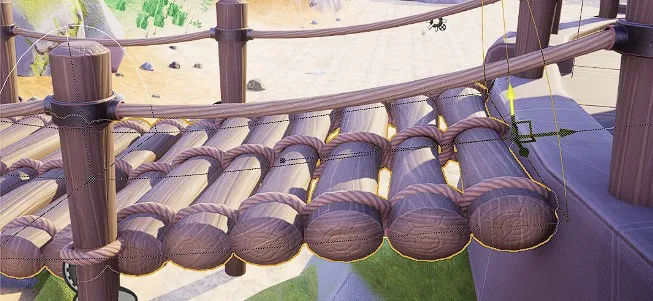 BRIDGE PILLAR (ROPE)