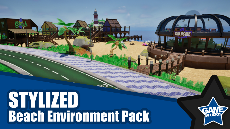 Stylized Beach Environment Pack